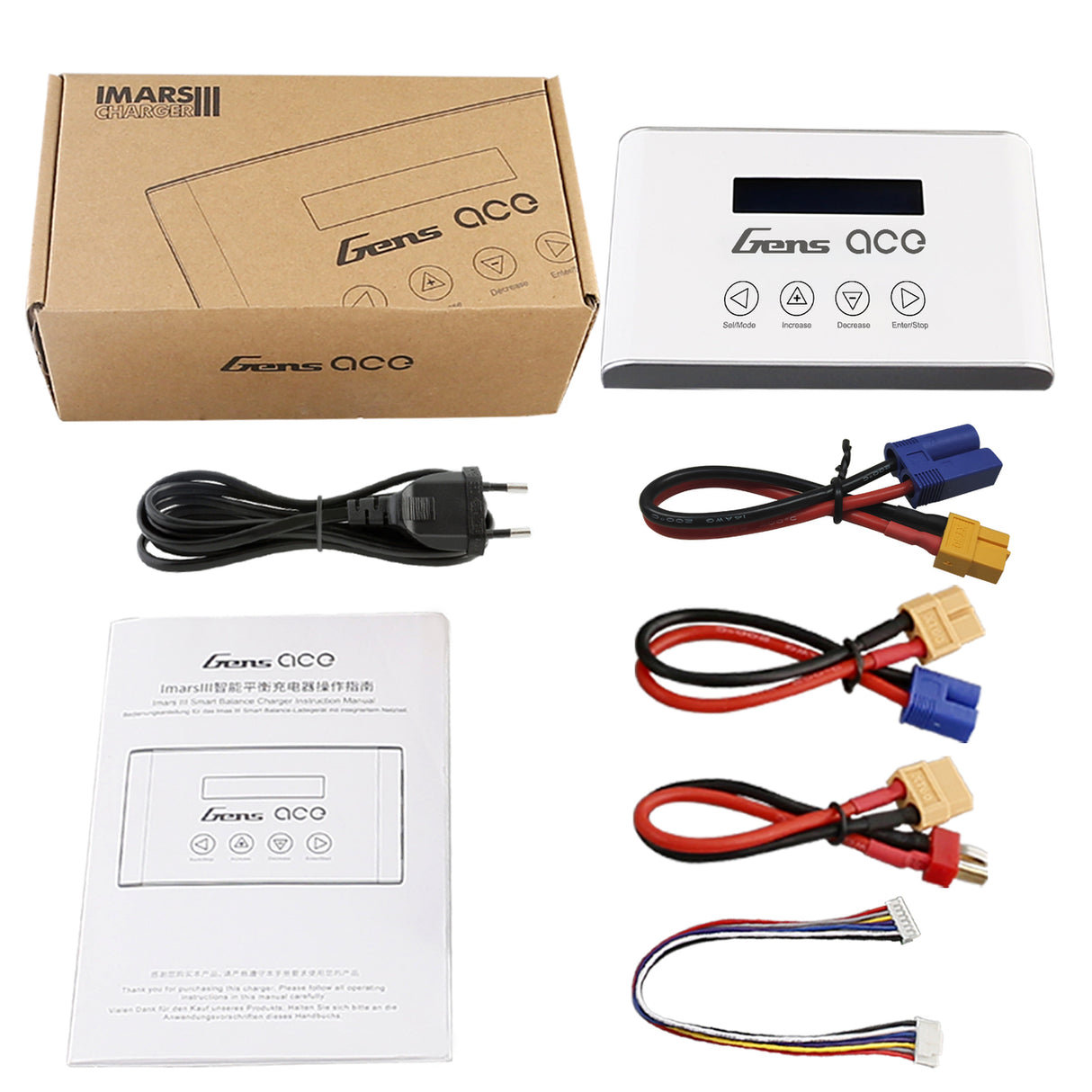 GensAce Imars III PRO Smart Balance Battery Charger & Discharger (10A / 100W) | RC-N-Go