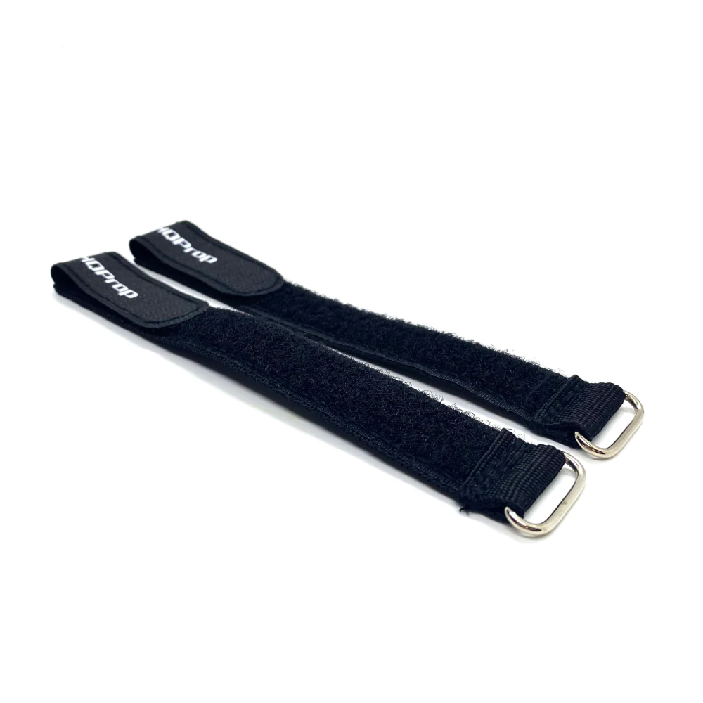 HQProp 20x215mm Battery Straps (Black / 2pcs)