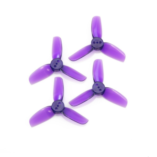 HQProp T2X2.5 3-Blade Propellers (3-Hole / Purple) | RC-N-Go