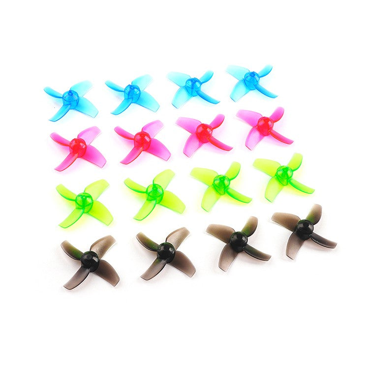 HappyModel 40mm 4-Blade Propellers (1mm Shaft / 4pcs / Multiple Colors) | RC-N-Go