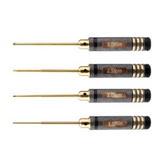 Hex Titanium-Plated Screwdriver Set (4-Pack / Multiple Colors) | RC-N-Go