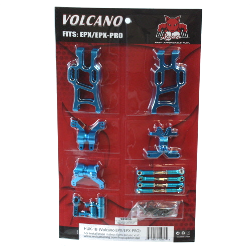 Redcat Volcano EPX Hop Up Kit (Blue) | RC-N-Go