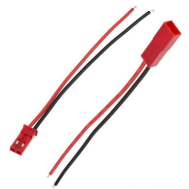JST RCY Male & Female Pigtails (1 pair / 20 gauge / 10cm Wire) | RC-N-Go