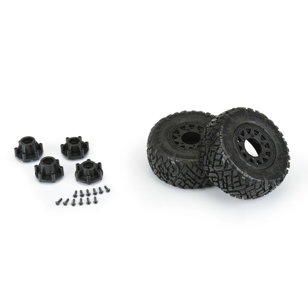 Pro-Line Icon SC Tire & Wheel Set (2.2" / 12mm or 14mm Hexes / 2pcs)