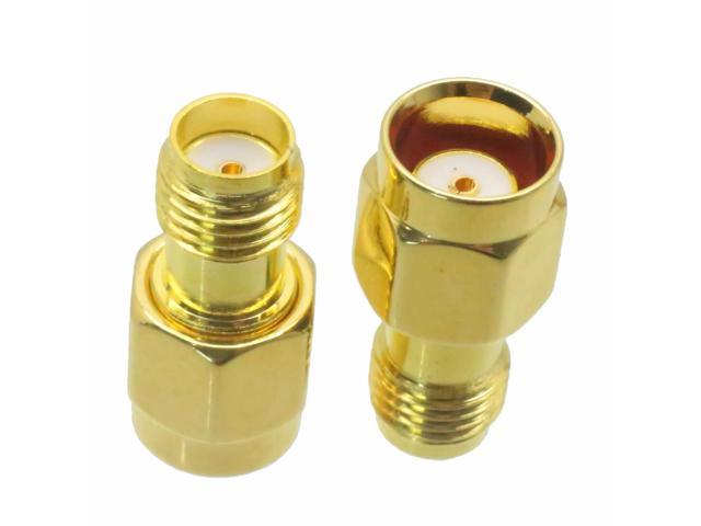 Antenna Adapters (Straight / RP-SMA Male to SMA Female or SMA Male to RP-SMA Female) | RC-N-Go