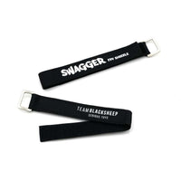 Swagger Straps Unbreakable 20x240mm Battery Straps (Black / 2pcs)