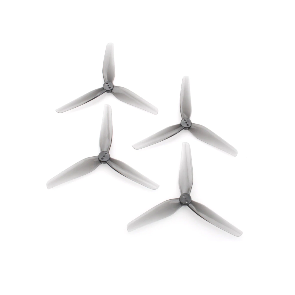 HQProp DP T4X2 3-Blade Propellers (3-Hole / Grey) | RC-N-Go