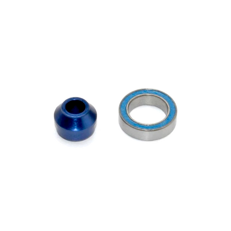Traxxas Bearing Adapter with 10x15x4mm Bearing (Blue / Rubber Sealed) | RC-N-Go