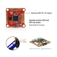 HGLRC Zeus F760 F7 60A Stack / 30x30 / 3-6S | RC-N-Go