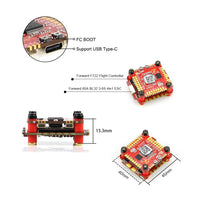 HGLRC Zeus F760 F7 60A Stack / 30x30 / 3-6S | RC-N-Go