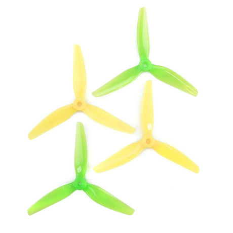 HQProp Ethix S4 5X3.7 3-Blade Propellers (Lemon Lime) | RC-N-Go