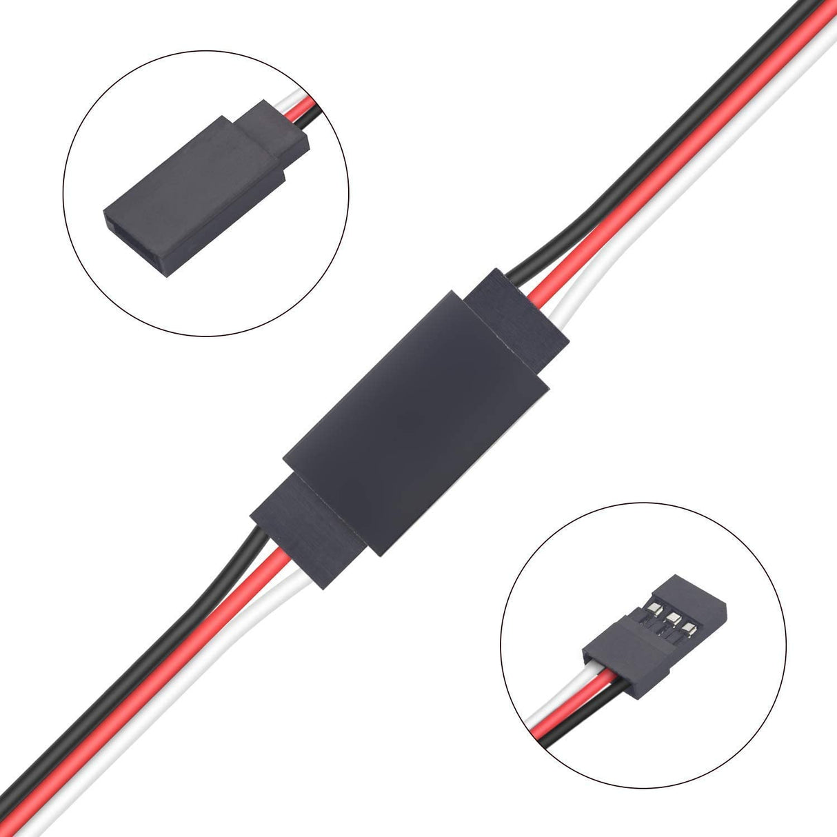 Servo Extension Cable (5.1 Inches / Male to Female)