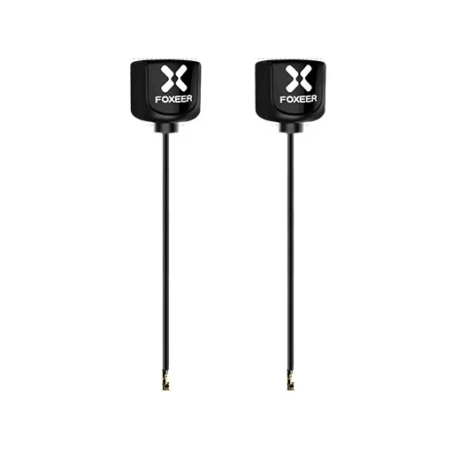 Foxeer Lollipop V4 5.8GHz FPV Antenna (LHCP / u.Fl / Black / 2pcs) | RC-N-Go