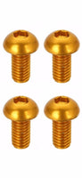 M3 8mm Round Head Aluminum Hex Screws (4pcs / Multiple Colors) | RC-N-Go