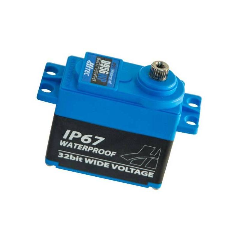 Hitec D956WP Digital High Torque Servo (25T Spline / Metal Gears)