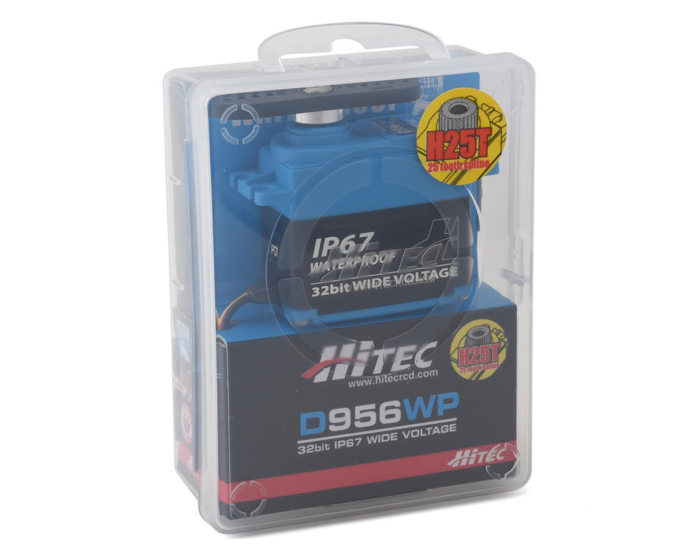 Hitec D956WP Digital High Torque Servo (25T Spline / Metal Gears)