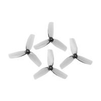 HQProp Micro 40mm 3-Blade Propellers (1.5mm Shaft / Gray) | RC-N-Go