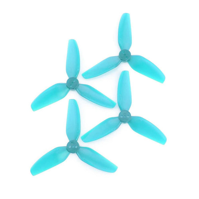 HQProp T2.5X2.5 3-Blade Propellers (3-Hole / Blue) | RC-N-Go