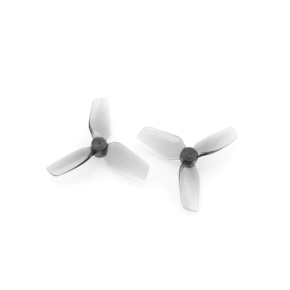 (*) HQProp 35mm 3-Blade Micro Whoop Propellers (Grey / 1mm Shaft) | RC-N-Go