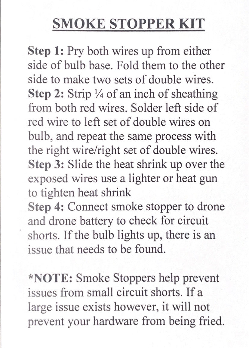 (InStore) DIY Smoke Stopper Kit | RC-N-Go
