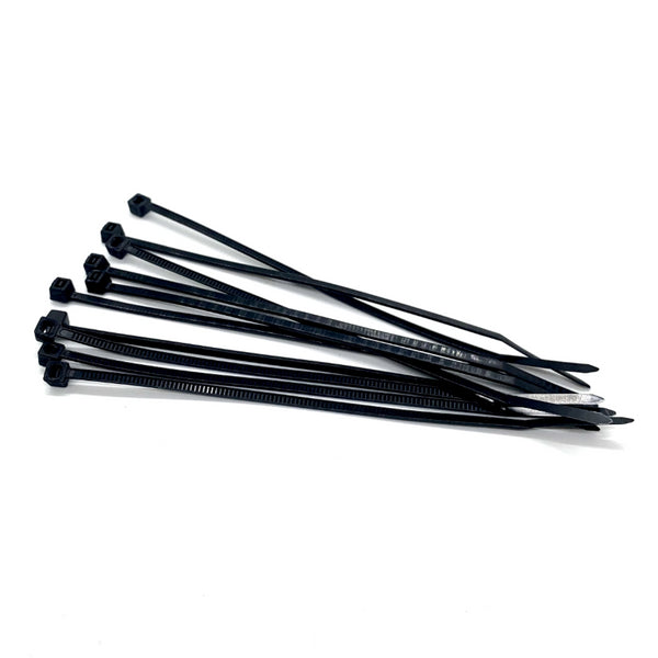 Plastic Cable Zip Ties (10pc / Black) | RC-N-Go