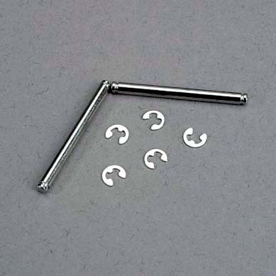 Traxxas Suspension Pins w/ E-Clips (2.5x29mm) | RC-N-Go