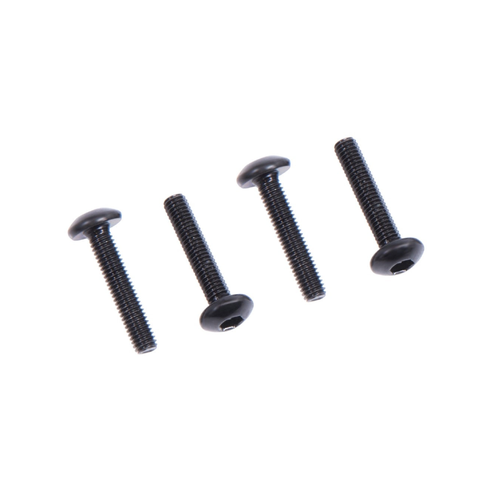 M1.6x16mm Machine Hex Screws (Button-Head / 4pcs)