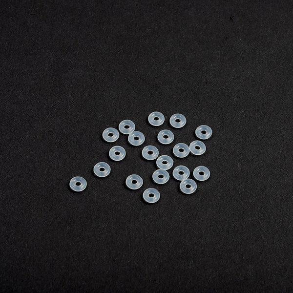 Diatone Silicone O-Ring Set for Stacks (20pcs / Clear / M2 or M3) | RC-N-Go