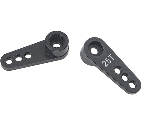 (*) Metal Servo Horn (25T / Black) | RC-N-Go