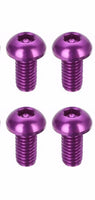 M3 8mm Round Head Aluminum Hex Screws (4pcs / Multiple Colors) | RC-N-Go