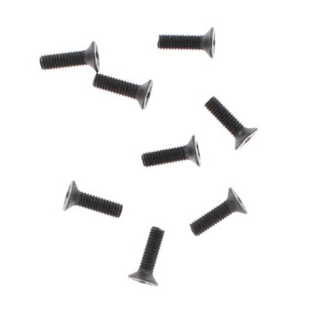 Redcat M3x10mm Machine Aluminum Phillips Screws (Countersunk / 8pcs)