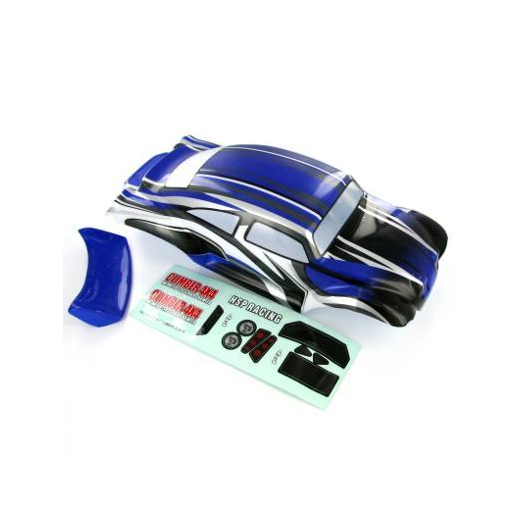 Redcat 1/10 Baja Truggy Body (Part#88215 / Blue & Black) | RC-N-Go