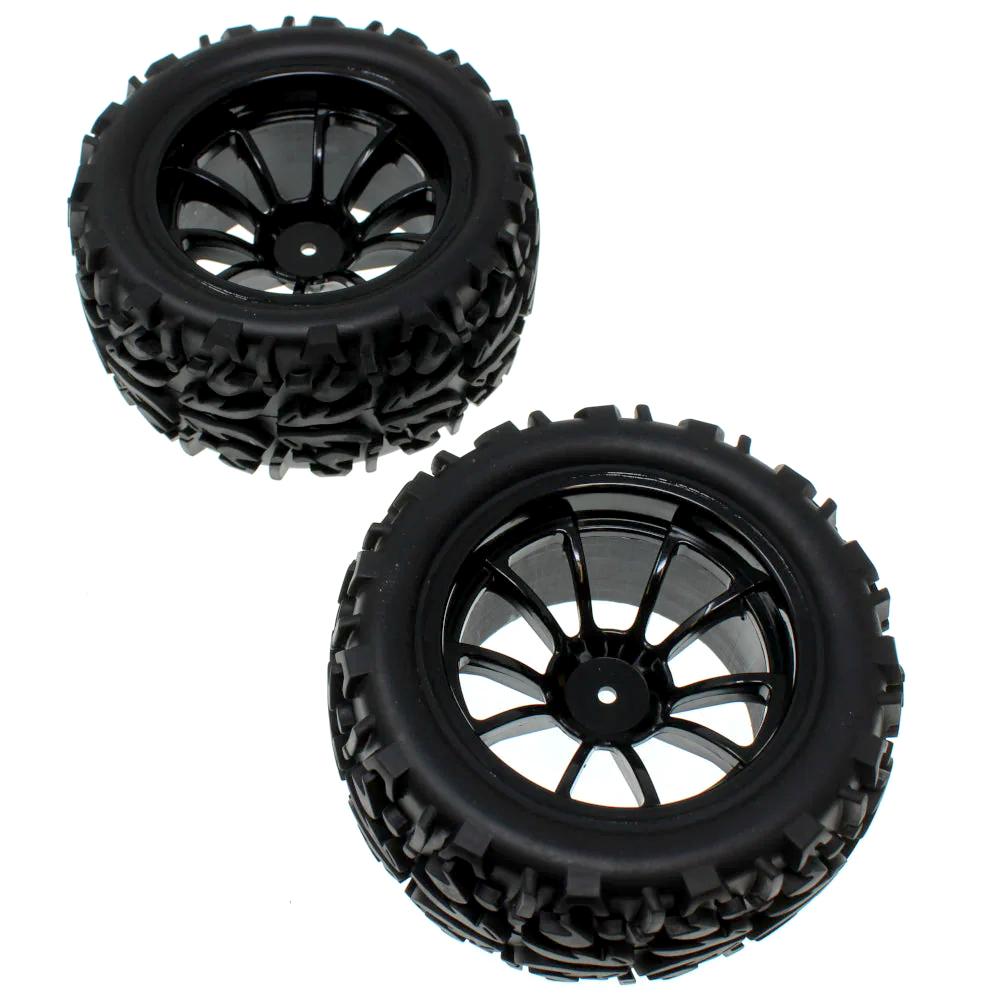Redcat Tire & Spoke Wheel Set (2.8" / 12mm Hex / 2pcs)
