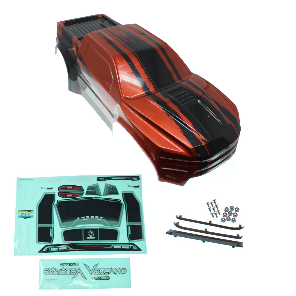 Redcat Volcano EPX Pro Body with Decals and Spoiler (Multiple Colors)