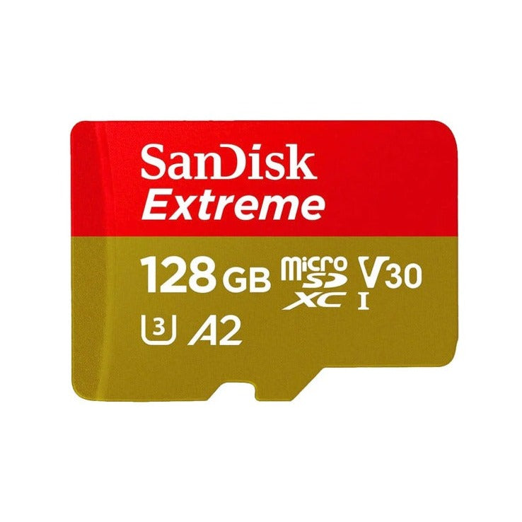 SanDisk 128GB Micro SD Card / Class 10 UHS-3 (Extreme or Extreme Pro)