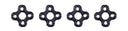 TPU Motor Mount Dampener for 11xx Motors (4pcs / Black, Clear or Red) | RC-N-Go