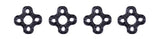 TPU Motor Mount Dampener for 11xx Motors (4pcs / Black, Clear or Red) | RC-N-Go