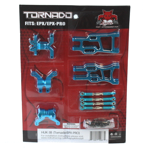 Redcat Tornado EPX/EPX Pro Hop Up Kit (New Version / Blue)