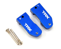 Traxxas 30° Aluminum Caster Blocks (2WD / Left & Right / Blue)