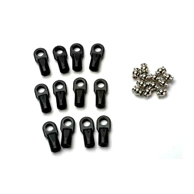 Traxxas Large Rod End Set w/ Hollow Balls (#5347)