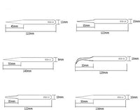 Anti-Static Stainless Steel Tweezer Set (6pcs)