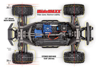Traxxas 1/10 Maxx 4WD Electric Monster Truck with WideMaxx (Brushless / ARR / Red) | RC-N-Go