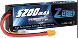 Zeee 2S / 5200mAh / 50C or 80C / 7.4V / XT60 LiPo Battery | RC-N-Go