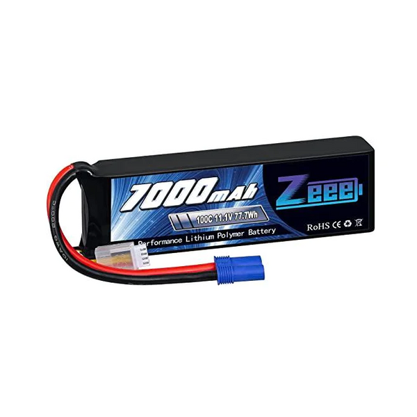 Zeee 3S / 7000mAh / 100C / 11.1V / EC5 LiPo Battery